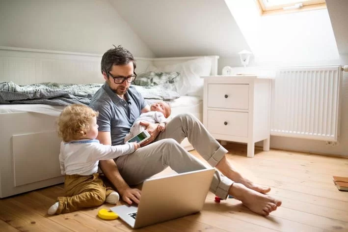 parenting & work from home